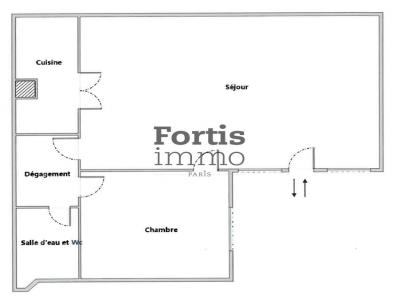 Annonce Vente 2 pi�ces Appartement Paris-10eme-arrondissement 75