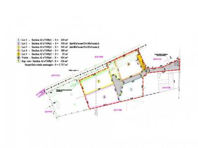 Acheter Terrain 550 m2 Laventie