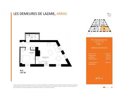 For rent Arras 2 rooms 39 m2 Pas de calais (62000) photo 1