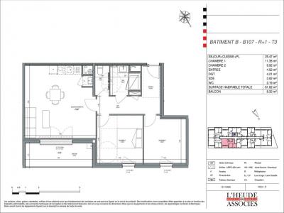 For rent Saran 3 rooms 61 m2 Loiret (45770) photo 2