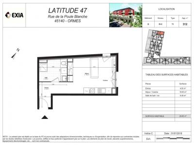 For rent Ormes 1 room 29 m2 Loiret (45140) photo 2