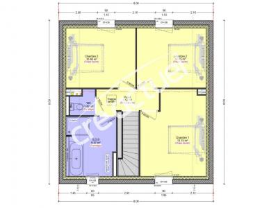 For sale Dinge 3 rooms 70 m2 Ille et vilaine (35440) photo 3