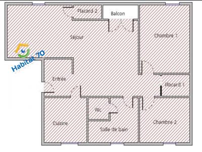 For rent Lure 4 rooms 66 m2 Haute saone (70200) photo 0