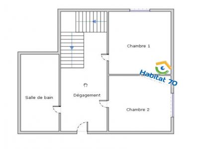 For rent Plancher-bas 3 rooms 69 m2 Haute saone (70290) photo 0