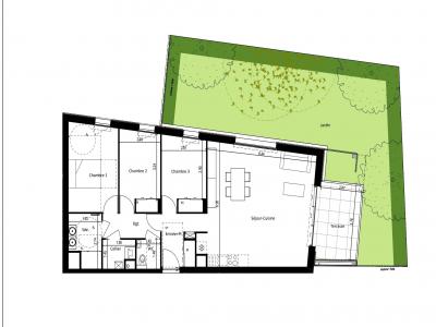 For sale Saint-nazaire 4 rooms 87 m2 Loire atlantique (44600) photo 2