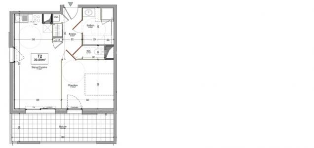 Annonce Location 2 pi�ces Appartement Cluses 74