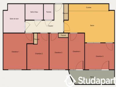 For rent Clichy 1 room 9 m2 Hauts de Seine (92110) photo 0