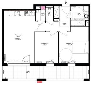 Louer Appartement Lambersart 976 euros