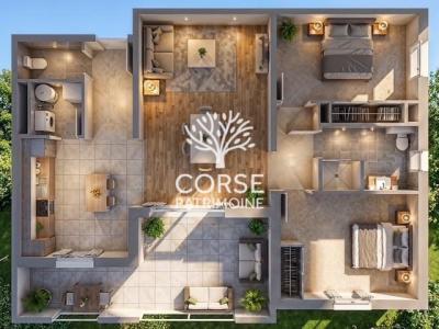 For sale Sorbo-ocagnano 3 rooms 64 m2 Corse (20213) photo 3