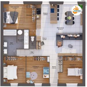 Acheter Maison 102 m2 Sainte-maure-de-touraine