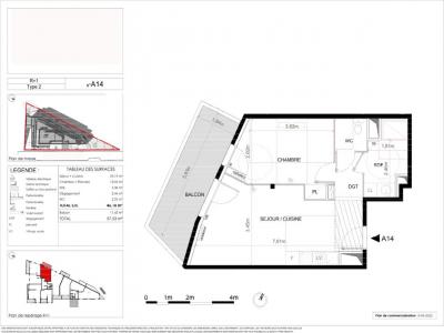 Annonce Location 2 pi�ces Appartement Montpellier 34