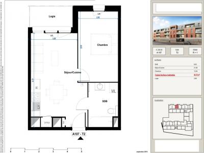 Annonce Location 2 pi�ces Appartement Arras 62