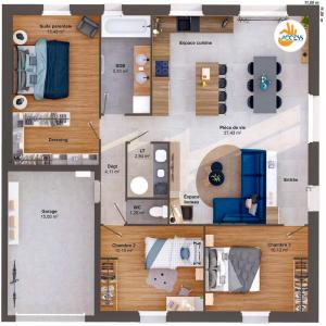 For sale Incarville 5 rooms 87 m2 Eure (27400) photo 4