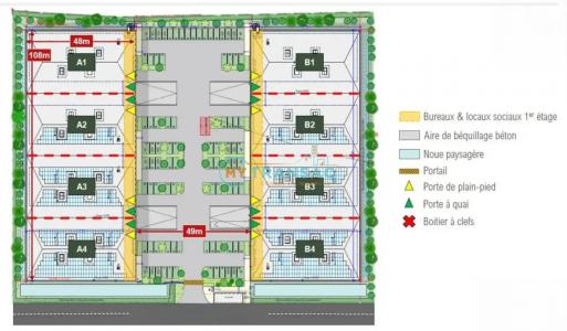 For rent Mitry-mory 1518 m2 Seine et marne (77290) photo 3