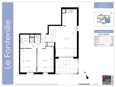 For rent Rognes 3 rooms 68 m2 Bouches du Rhone (13840) photo 1