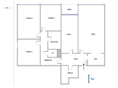 Annonce Vente 4 pi�ces Appartement Bobigny 93