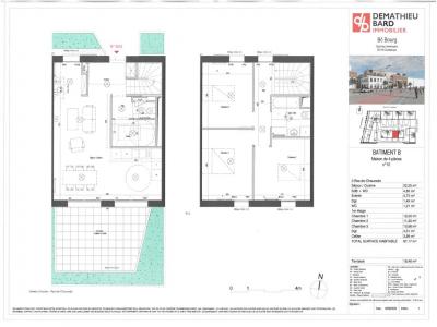 Louer Maison 87 m2 Dunkerque