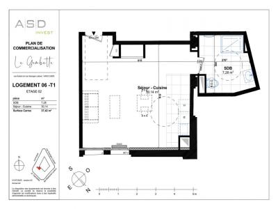 Acheter Appartement 37 m2 Caen