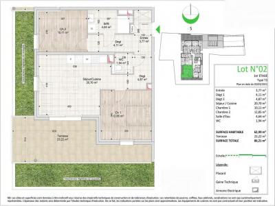 Annonce Location 3 pi�ces Appartement Illfurth 68