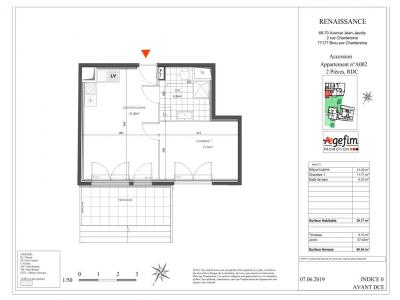 Annonce Location 2 pi�ces Appartement Brou-sur-chantereine 77