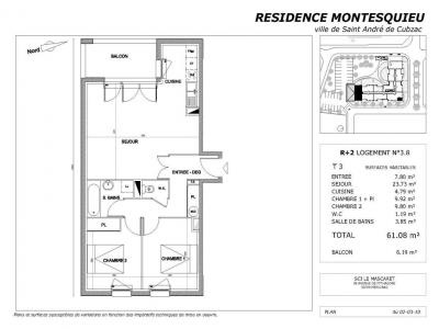 Louer Appartement Saint-andre-de-cubzac Gironde