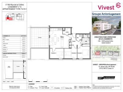 For rent Nancy 4 rooms 70 m2 Meurthe et moselle (54000) photo 0