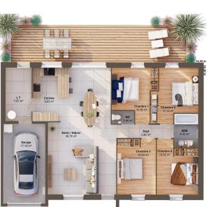 Acheter Maison 106 m2 Vieil-evreux