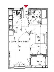 Louer Appartement 44 m2 Havre