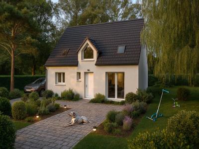 Acheter Terrain 537 m2 Andeville