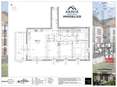 Acheter Appartement 81 m2 Thones