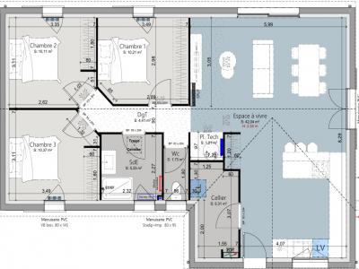 Acheter Maison 90 m2 Saint-sauveur