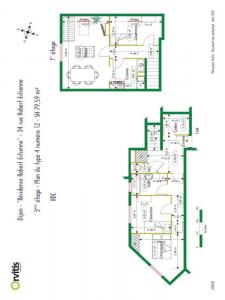 For rent Dijon 4 rooms 80 m2 Cote d'or (21000) photo 0