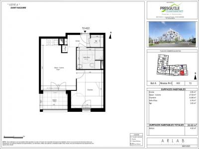 Annonce Location 2 pi�ces Appartement Saint-nazaire 44