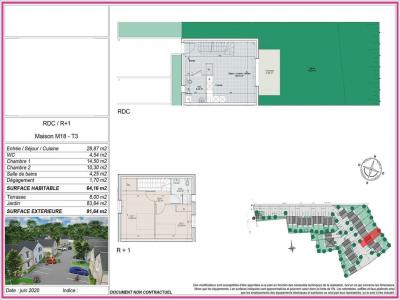 For rent Leves 3 rooms 64 m2 Eure et loir (28300) photo 2