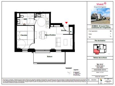 Annonce Location 2 pi�ces Appartement Rombas 57
