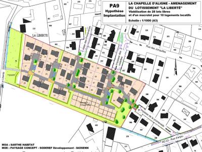 Annonce Vente Terrain Chapelle-d'aligne 72