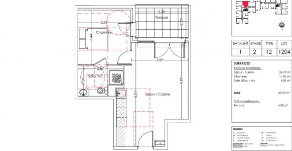 Annonce Location 2 pi�ces Appartement Miramas 13