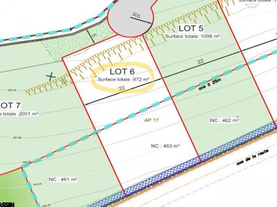 Acheter Terrain 972 m2 Bourg-argental