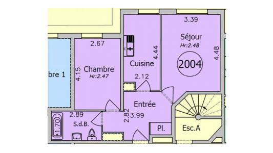 Annonce Vente 2 pi�ces Appartement Rosny-sous-bois 93