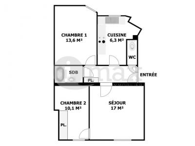 Acheter Appartement Courbevoie 377000 euros