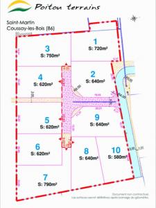 Annonce Vente Terrain Coussay-les-bois 86