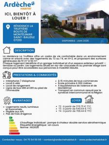 For rent Saint-bauzile 2 rooms 51 m2 Ardeche (07210) photo 2