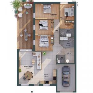 Acheter Maison 109 m2 Haie-fouassiere