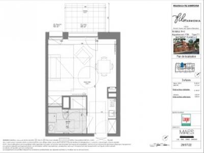 For sale Croix 1 room 32 m2 Nord (59170) photo 2