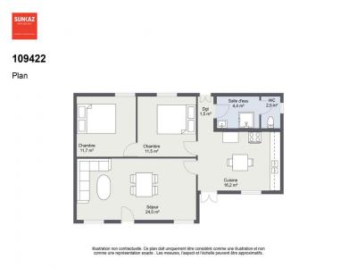 For sale Tampon 3 rooms 70 m2 Reunion (97430) photo 3