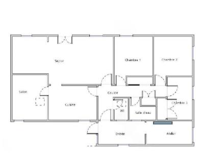 For sale Vigan 4 rooms 84 m2 Gard (30120) photo 4