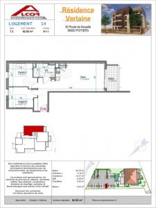 For rent Poitiers 3 rooms 62 m2 Vienne (86000) photo 0