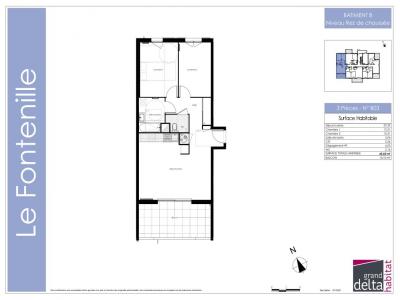 For rent Rognes 3 rooms 65 m2 Bouches du Rhone (13840) photo 3