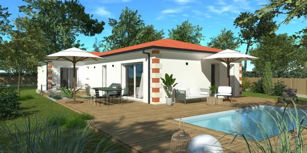 Acheter Terrain 800 m2 Saint-magne