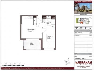 Annonce Location 2 pi�ces Appartement Angers 49